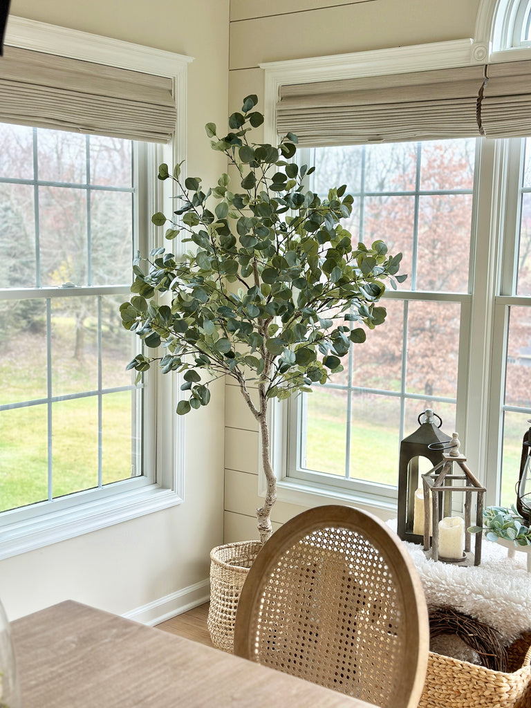 Blur the Boundaries Between Indoors and Outdoors with Faux Eucalyptus